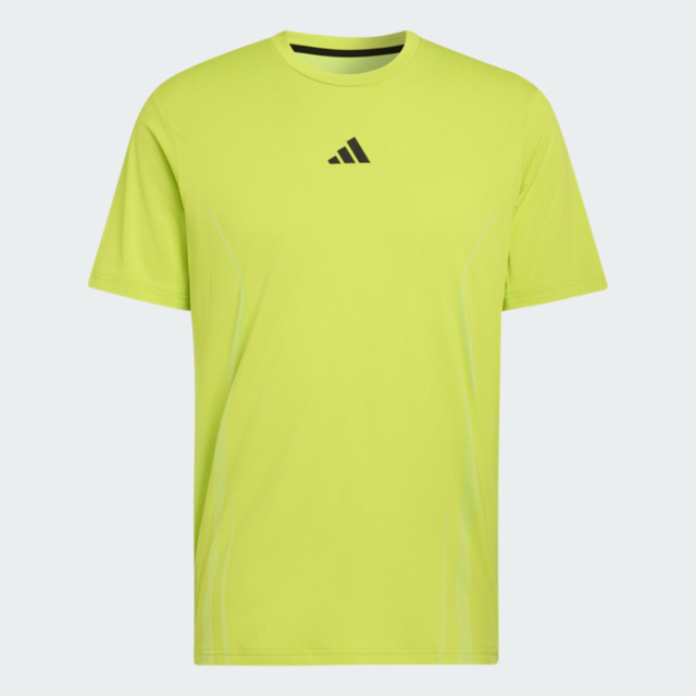 adidas 愛迪達 Adidas 愛迪達 Airchill Tee KE5783 男 T恤 運動上衣 休閒短袖 吸濕排汗 螢光綠
