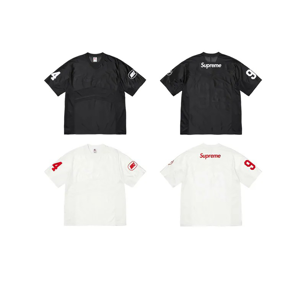 Supreme x Nike FW26 Week6 Football Jersey 短袖球衣 兩色