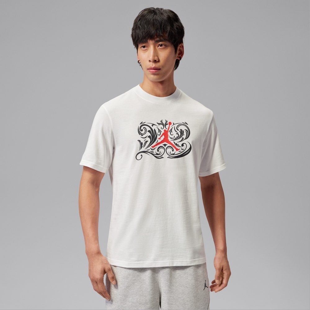 NIKE 耐吉 AS M J DF SPRT LASER GFX SS CR 男 短袖上衣 IV2440100