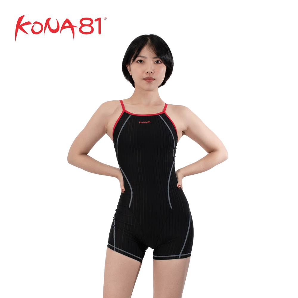 美國巴洛酷達Barracuda KONA81細肩帶挖背抗UV四角連身泳裝