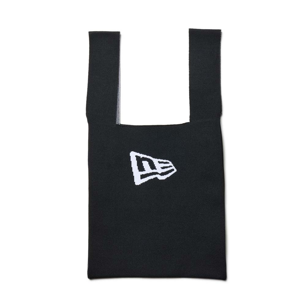 NEW ERA 托特包 日版KNIT TOTE 黑 男女款 -NE14388146