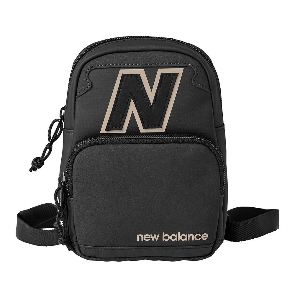 New Balance 紐巴倫 Bags 側背包 男女款 中性 斜背包 小包 黑色_LAB23029BKK-F