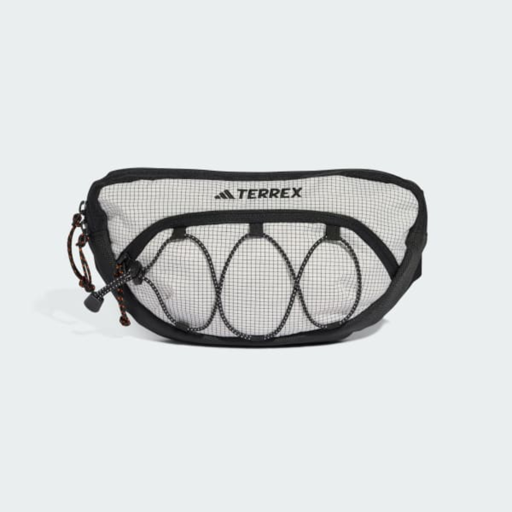 adidas 愛迪達 TRX MT WAIST PK 腰包 斜背包 運動小包 中 灰色-JD3433