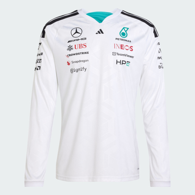 adidas 愛迪達 Adidas 愛迪達 Mer Dr Jsy Lm KF0147 男 長袖上衣 休閒長袖 白 吸濕排汗 長袖賽車服