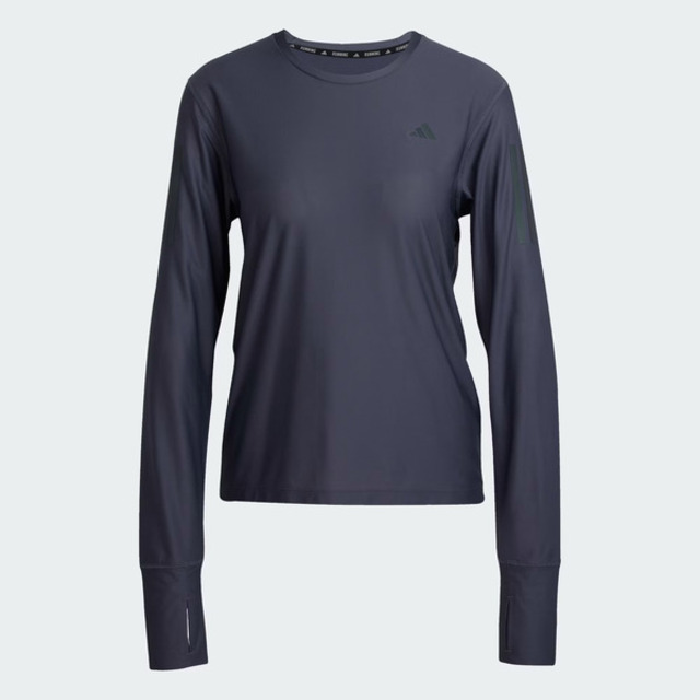 adidas 愛迪達 Adidas 愛迪達 Otr B Ls KC2197 女 長袖上衣 路跑 運動 吸濕排汗 深紫