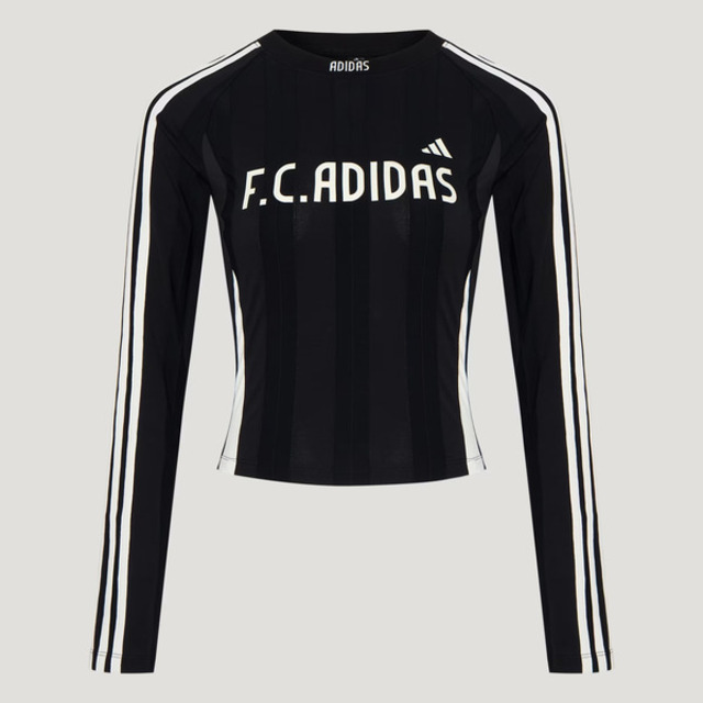 adidas 愛迪達 Adidas 愛迪達 Tiro Ls Tee KZ4169 女 長袖上衣 休閒長袖 舒適 黑