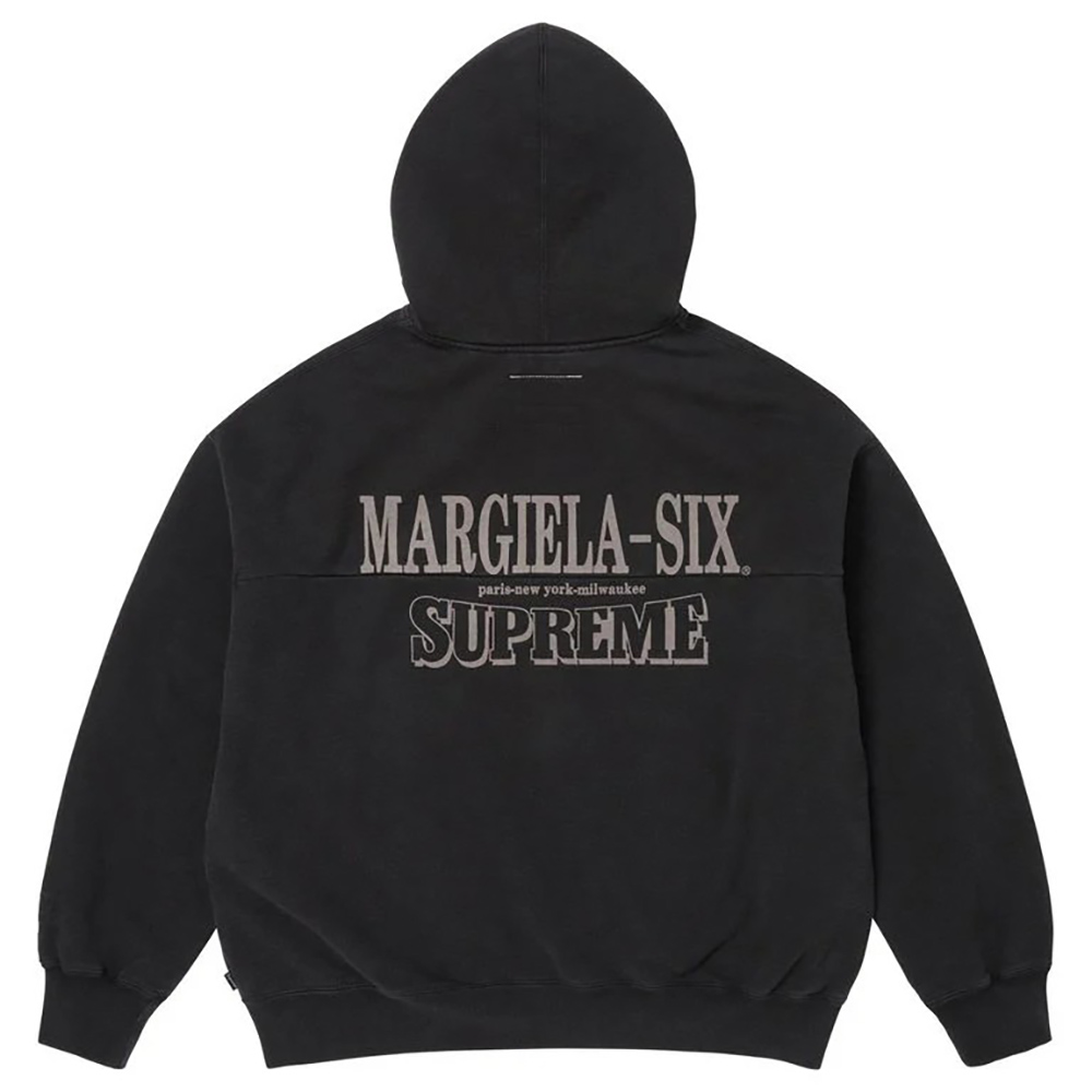 Supreme SS26 Week4 x MM6 Maison Margiela Eagle Zip Up Hooded