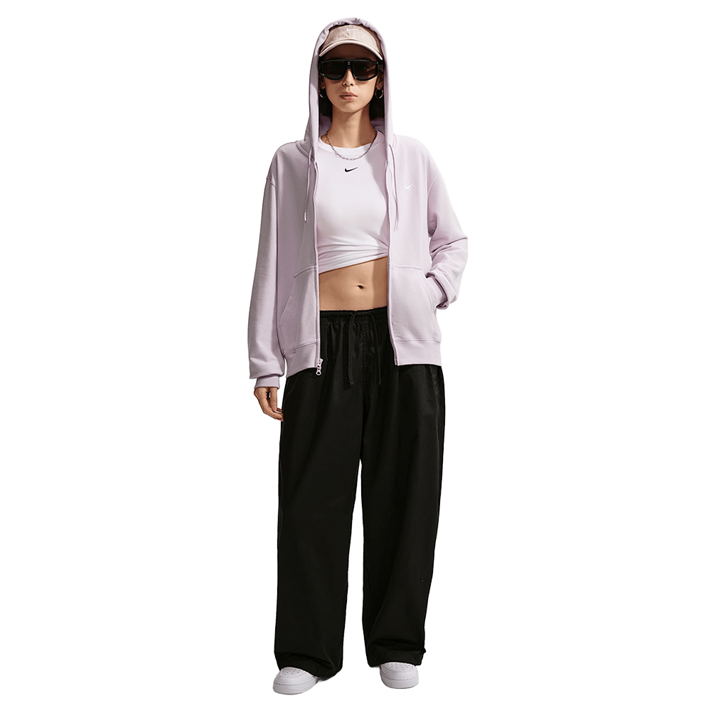 NIKE 耐吉 女 AS W NK STDO FLC LW STD FZ HDY 運動外套 連帽外套 - IM8115583