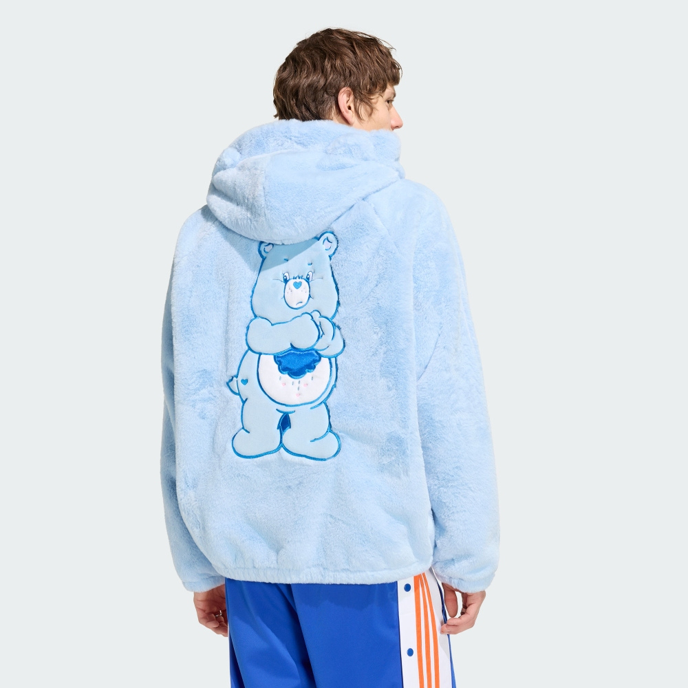 adidas 愛迪達 CARE BEAR FUR J 男 休閒外套 KS4325