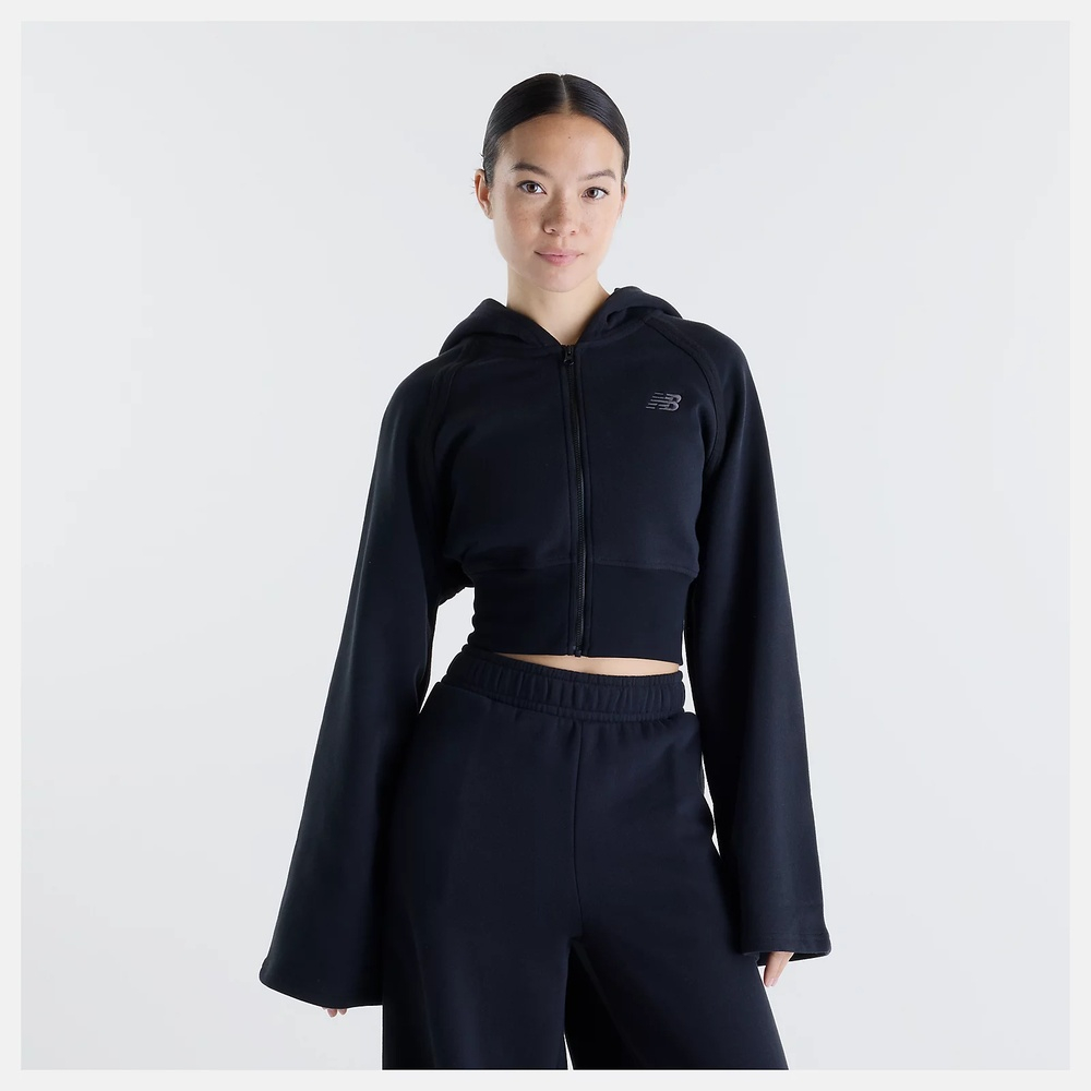 New Balance 紐巴倫 海岸風 女 刷毛外套 WJ62Q0WVBK-F