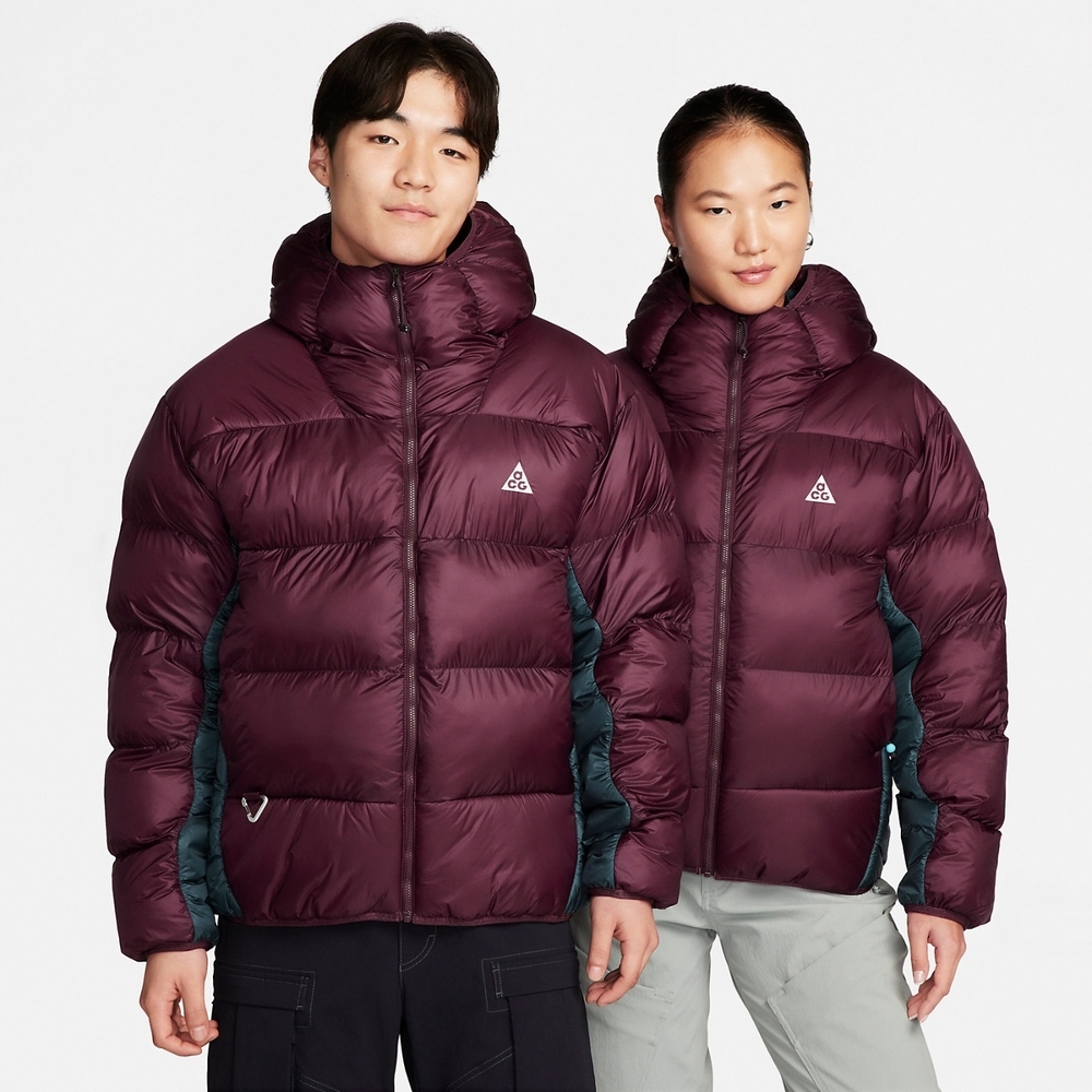 NIKE 耐吉 ACG Lunar Lake Primaloft 男款 紅 綠 防潑水 保暖 可收納 扣環 DH3071-681