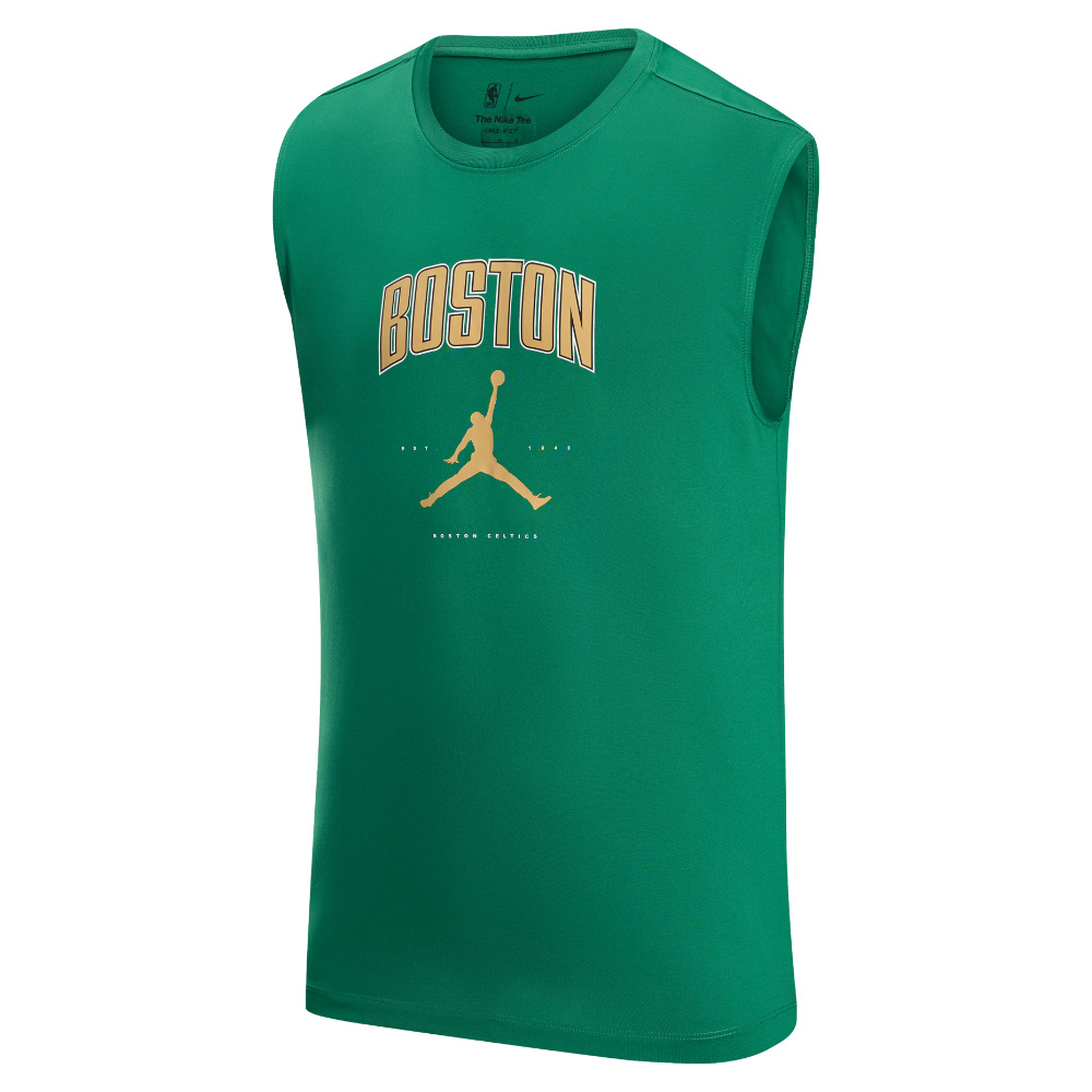 NIKE 耐吉 AS BOS M NK ES NBA JDN CITIES 男 運動背心 塞爾提克 綠色-HV4743312