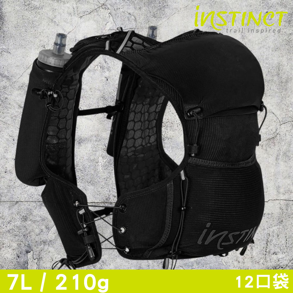 Instinct Trail 野跑水袋背心【黑色】EVOLUTION EV07