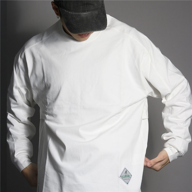 KANGOL 長袖 白 休閒 透氣 中性 6255116100