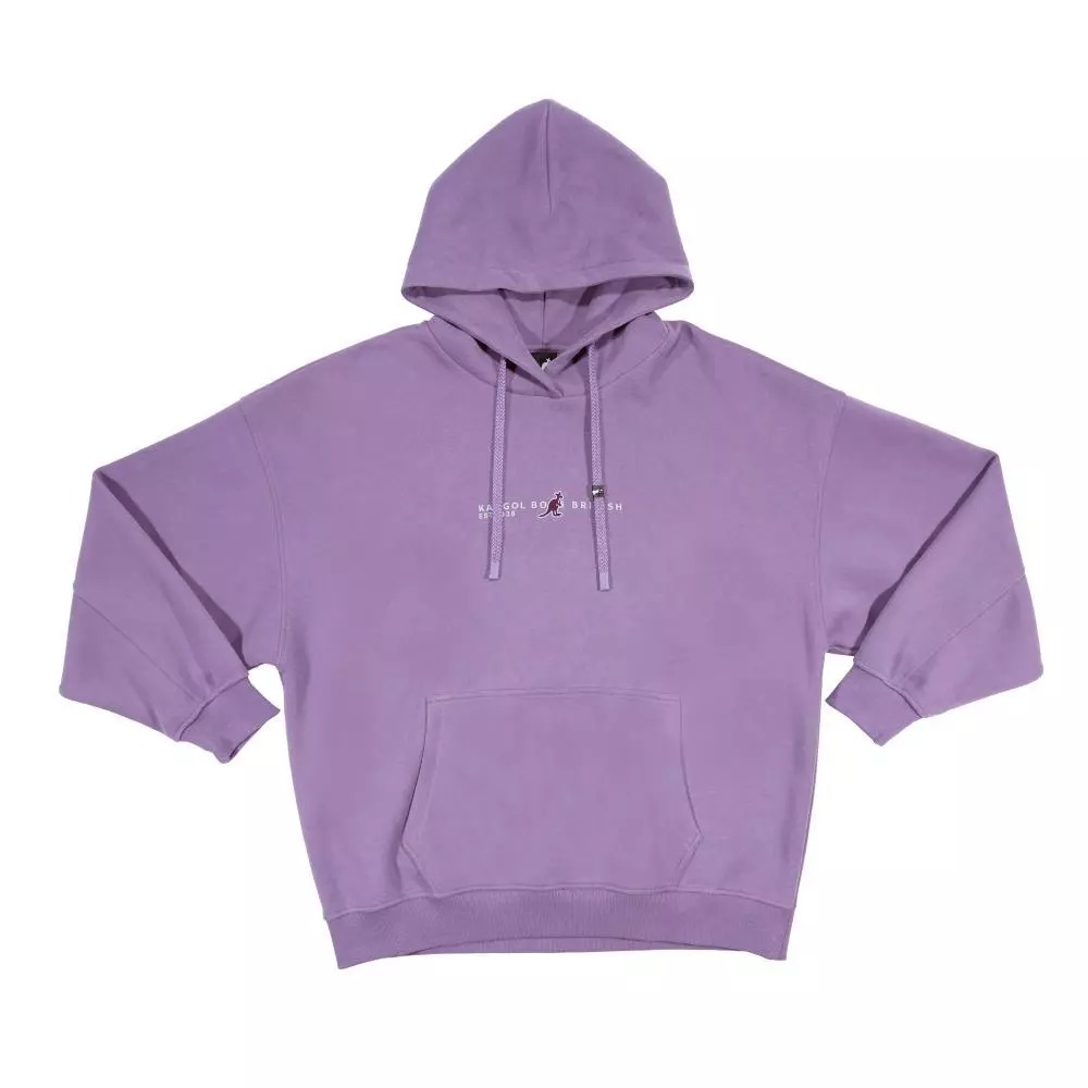 KANGOL KANGOL 帽T 紫色 圖標 環球 長袖 中性 6555105192