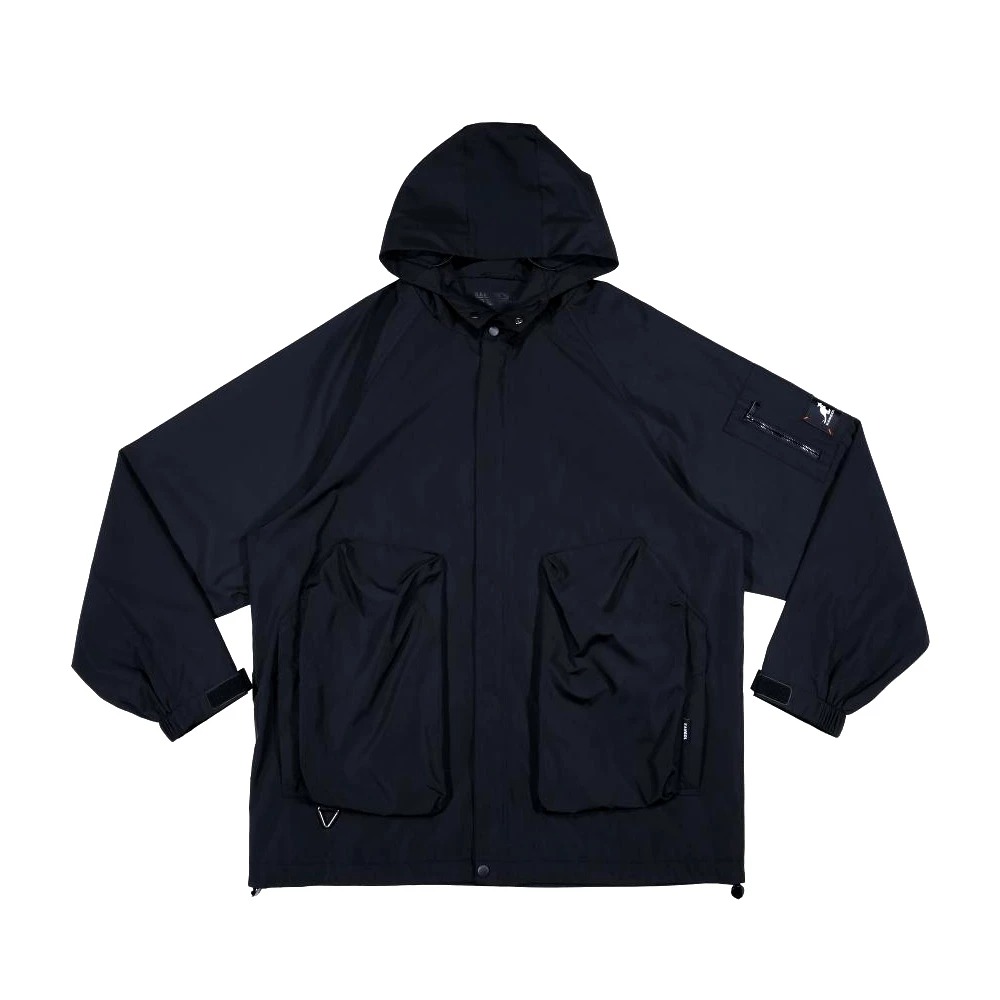 KANGOL KANGOL 外套 黑色 多口袋 防潑水 防風外套 中性 6555142020