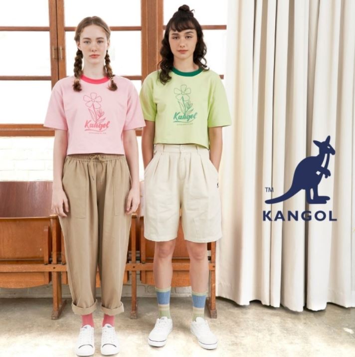 KANGOL KANGOL 長褲 卡其 抽繩 休閒 寬褲 中性 6325154331