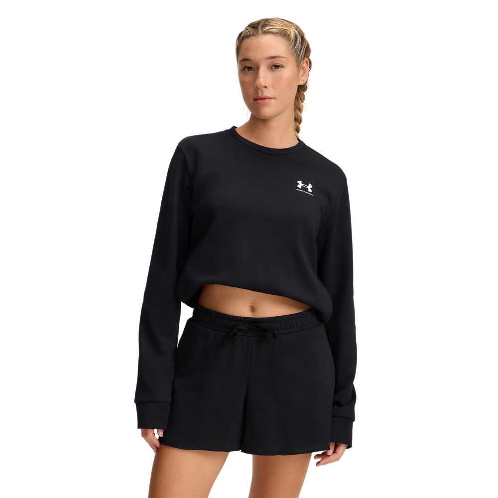 Under Armour 安德瑪 女 Rival Terry 長袖大學T_1389659-001