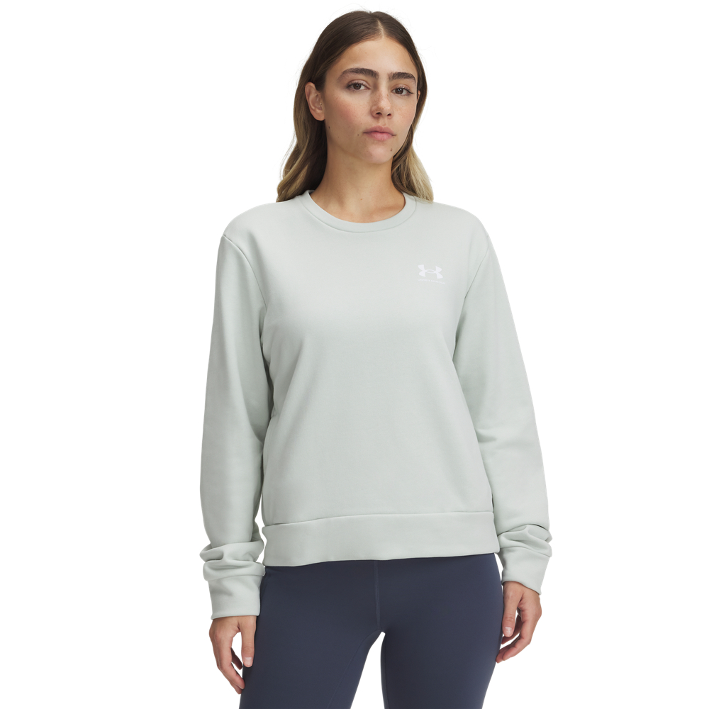 Under Armour 安德瑪 UA 女 Rival Terry 長袖大學T_1389659-377