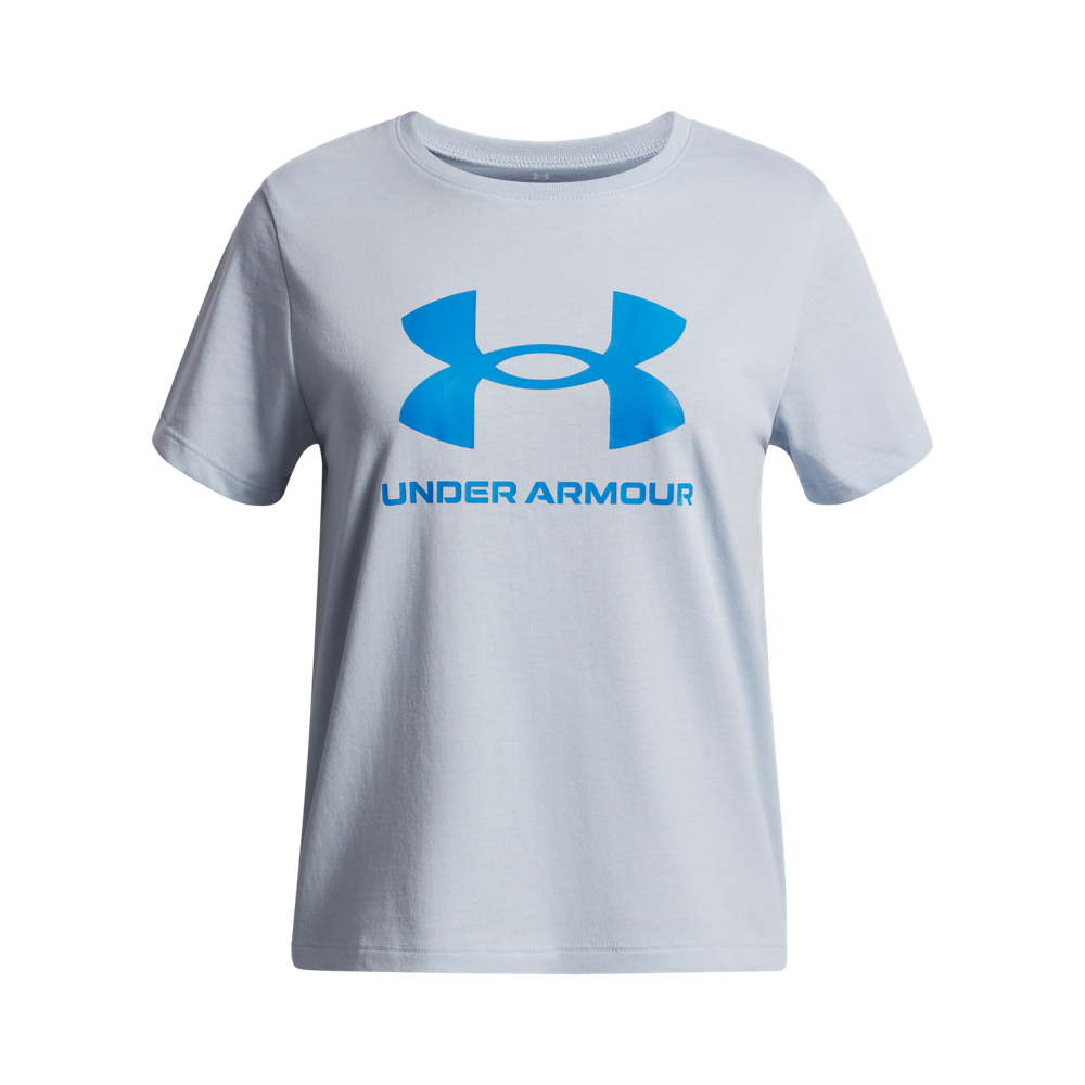 Under Armour 安德瑪 UA 女童 BIG LOGO 短袖T-Shirt