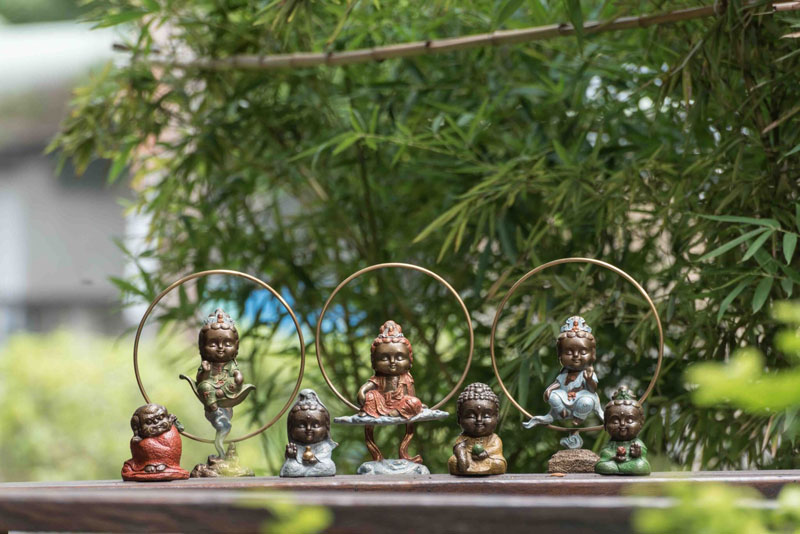 開運陶源達摩祖師Q佛世界- Q版銅雕佛像走進您的生活- PChome 24h購物