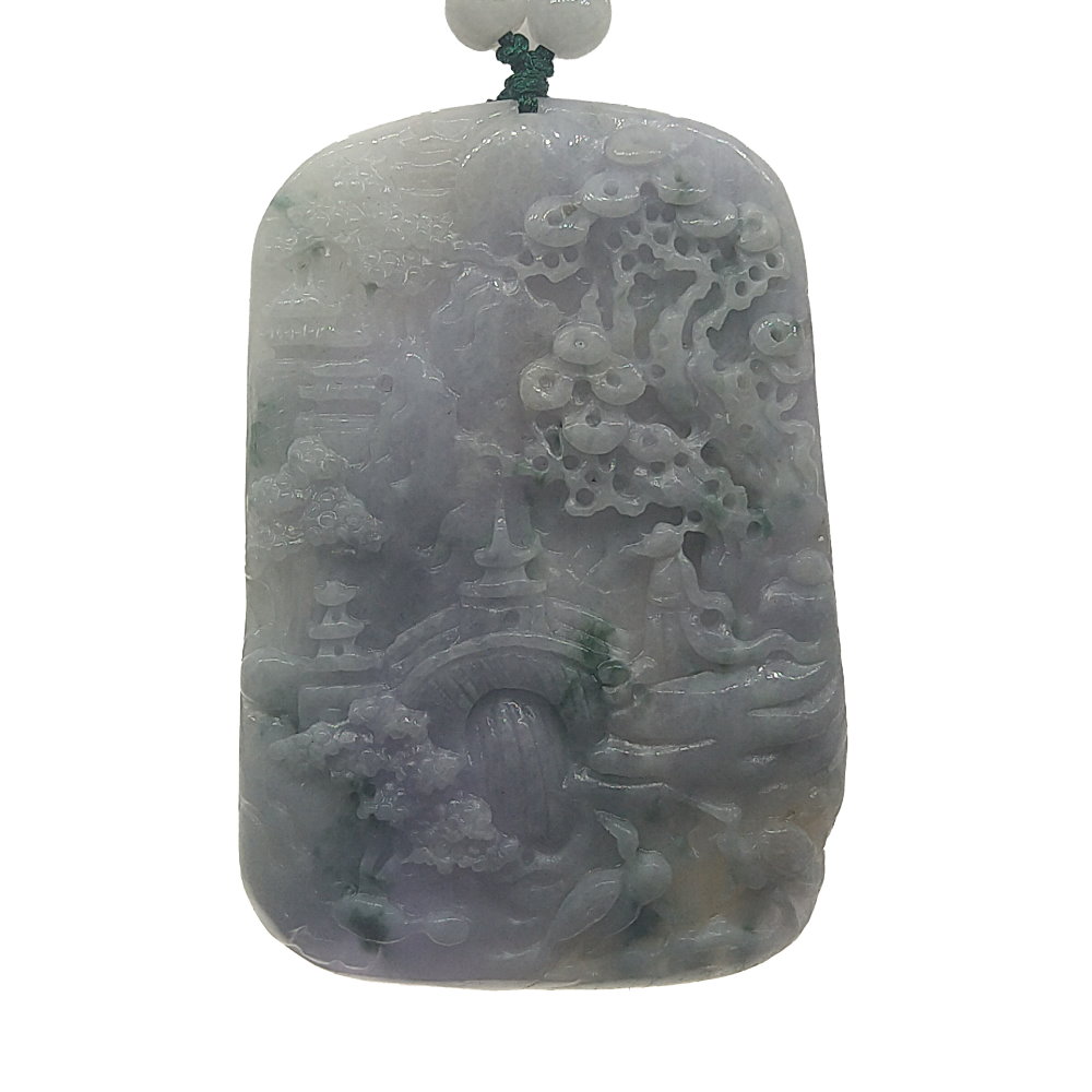 緬甸A貨天然翡翠春帶彩種地好水頭足