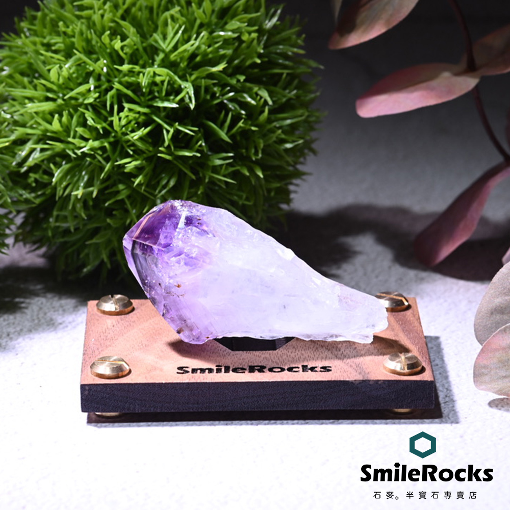 SmileRocks 石麥 紫鈦晶原礦 7.2x3.7x2.3cm No.043250314