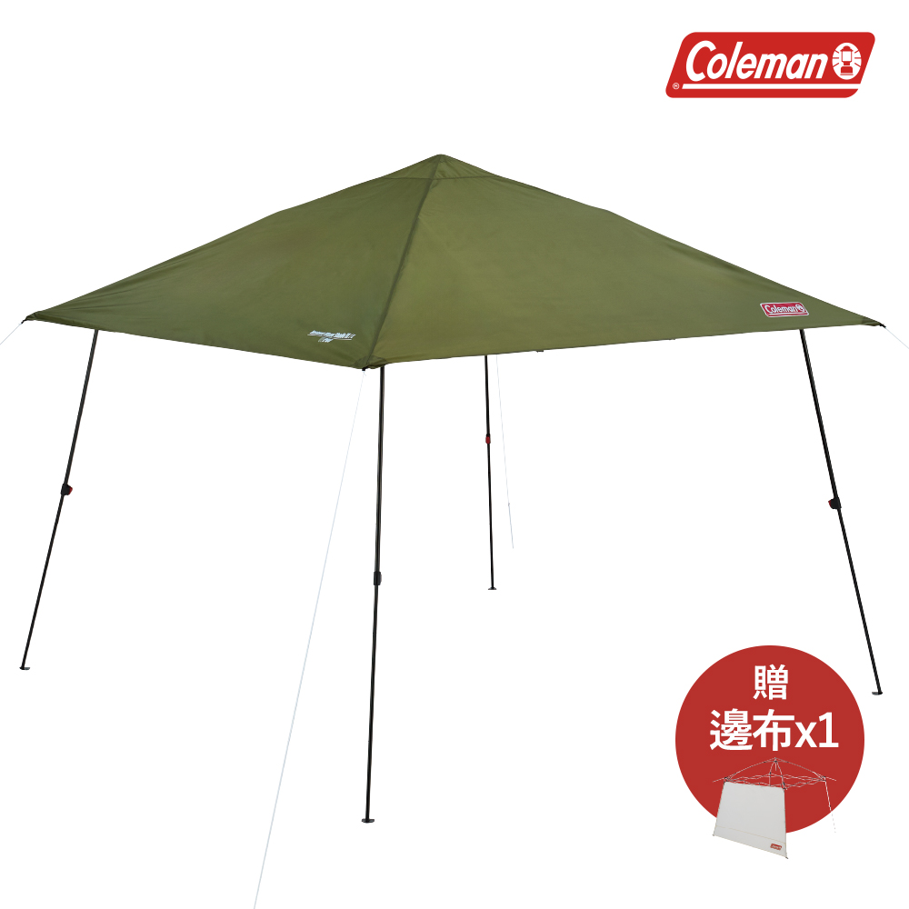 Coleman 快搭遮陽帳III L / 綠橄欖 / CM-18227(遮陽帳 快搭帳 炊事帳 派對帳)