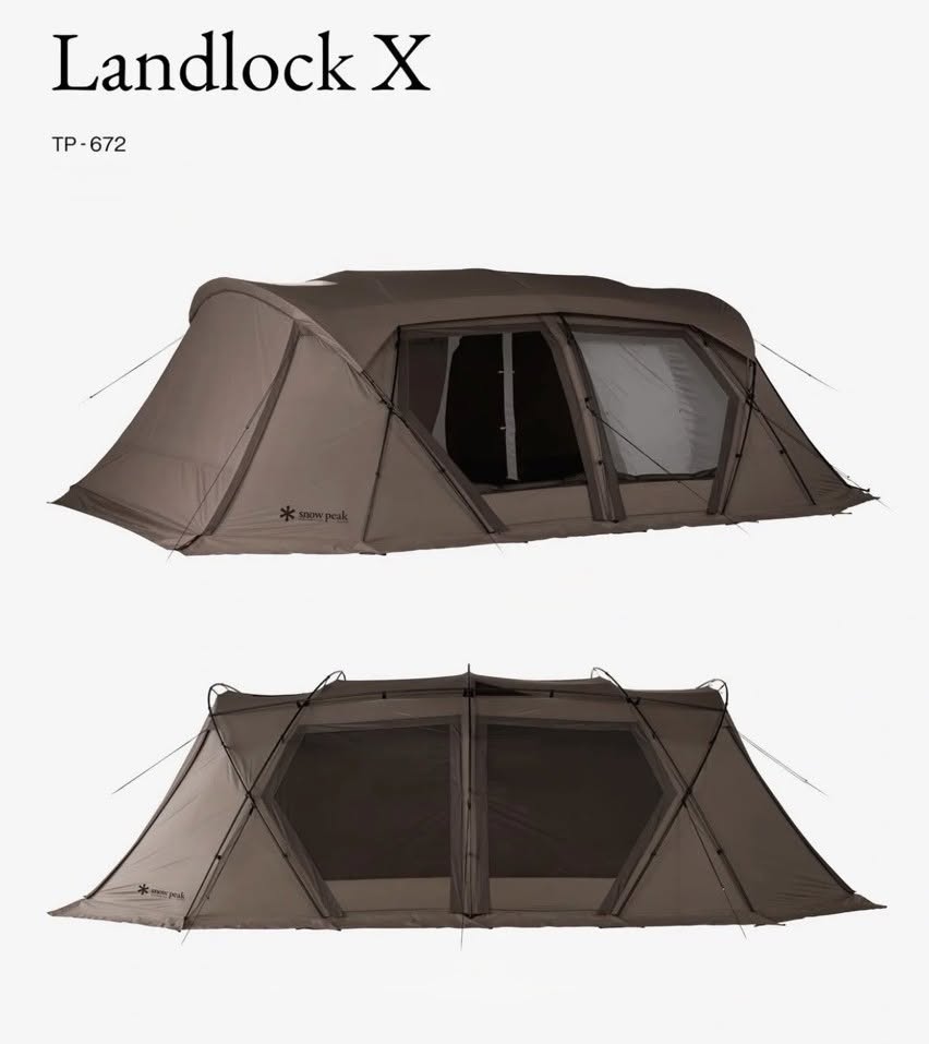 Snow Peak Land Lock X 一房一廳別墅帳 TP-672