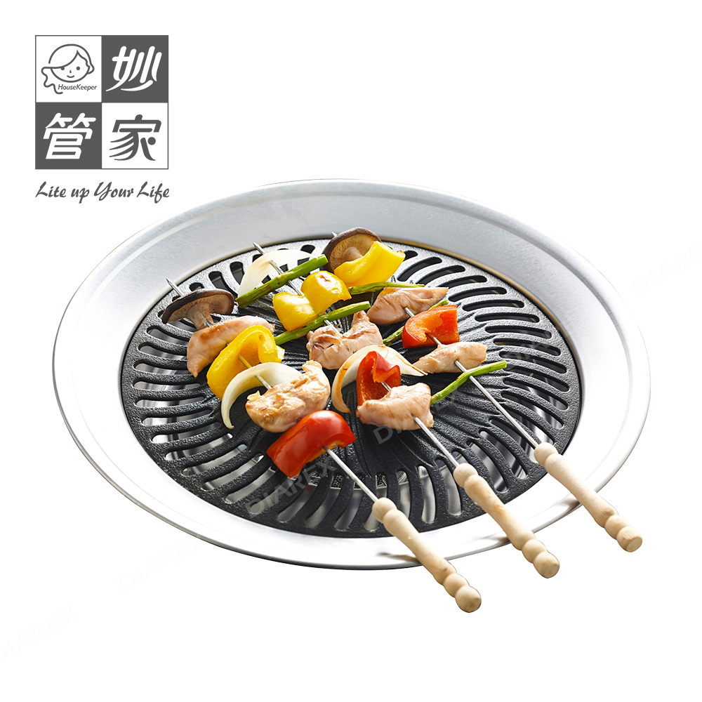 人気デザイナー 網フラット型28cm 韓国焼肉 BBQ ccps.sn