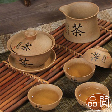 品閒 日式粗陶禮盒套裝12件組