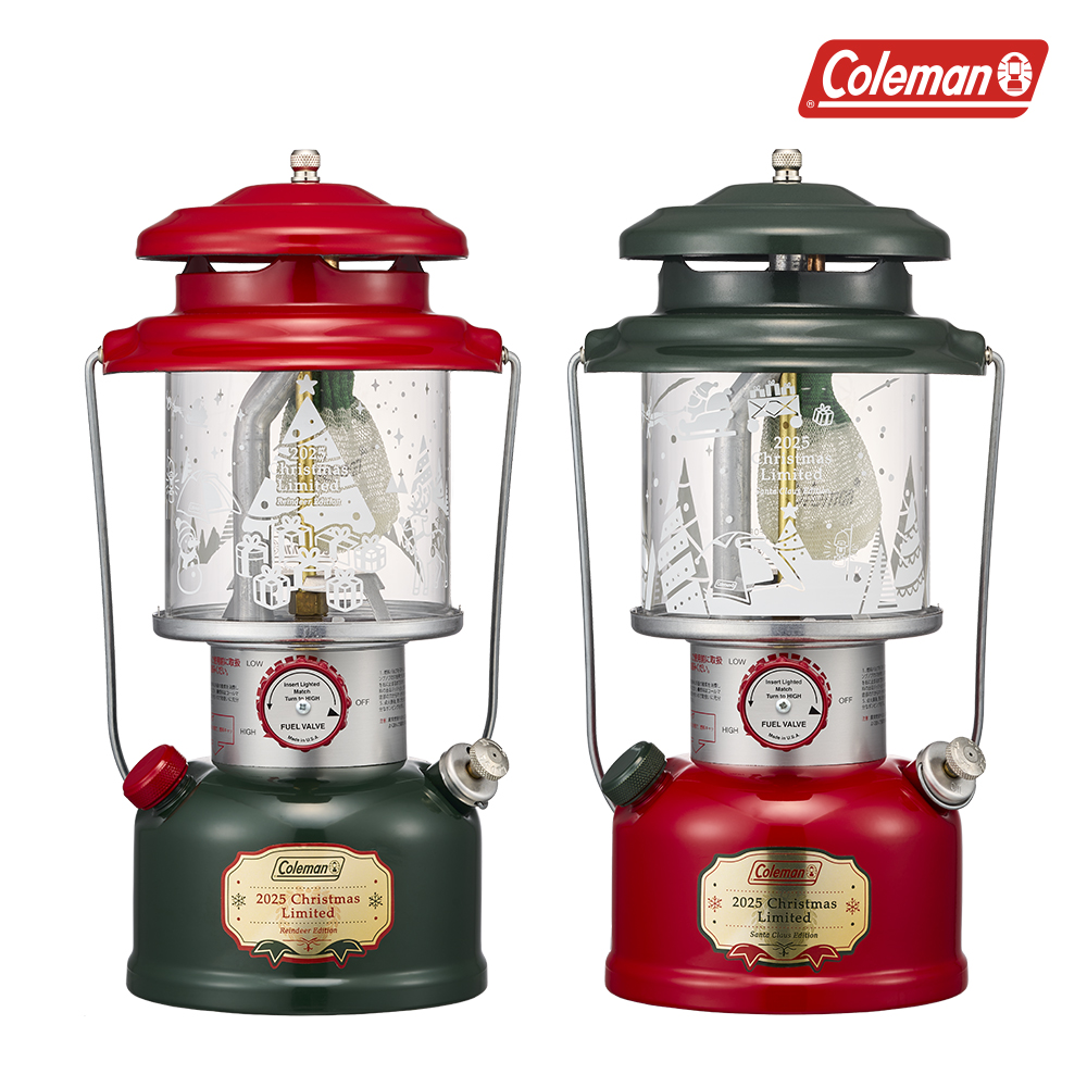 Coleman 年度限量紀念款 HYBRID聖誕節氣化燈(氣化燈+LED燈兩用營燈)