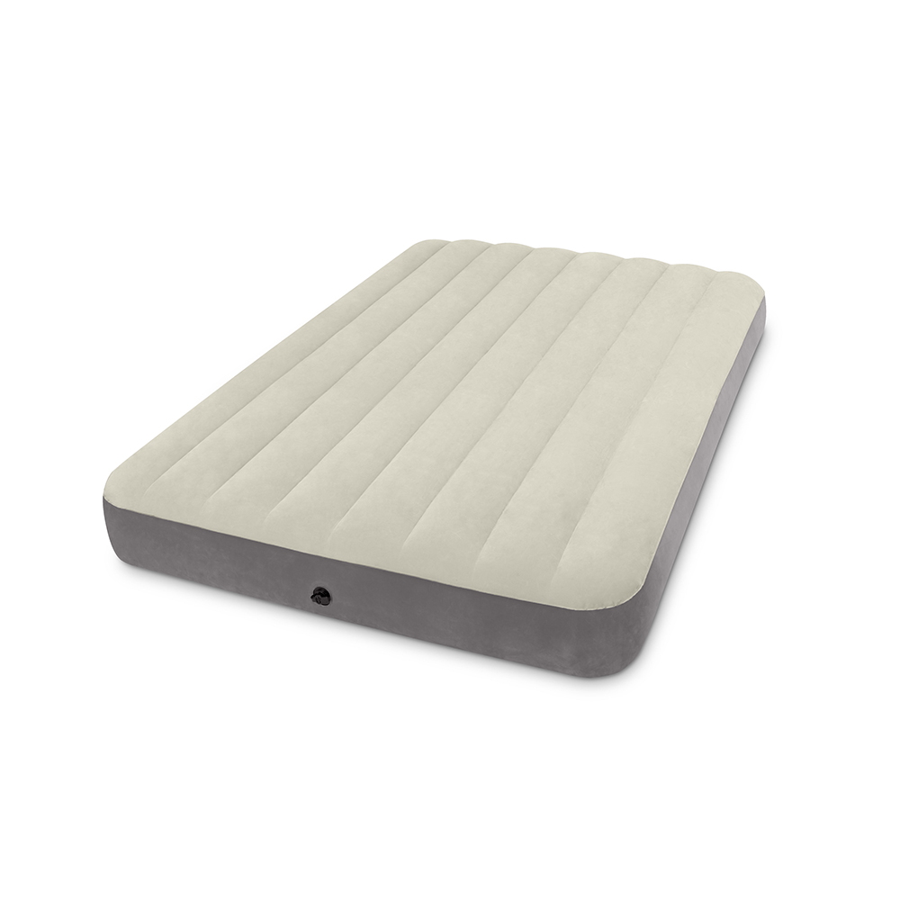 INTEX 新型氣柱-雙人植絨充氣床墊(寬137cm)