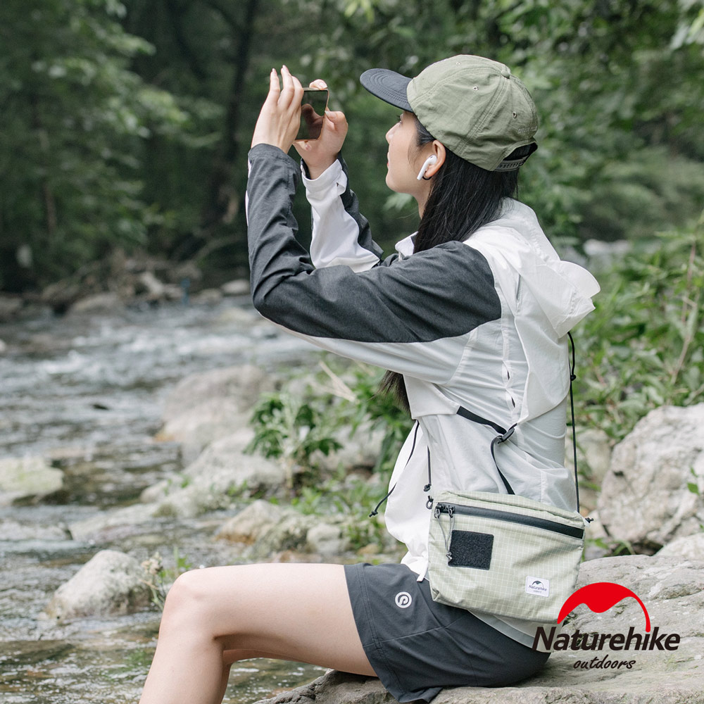 Naturehike ZT12極輕量休閒斜背包3L 黑色 BB204