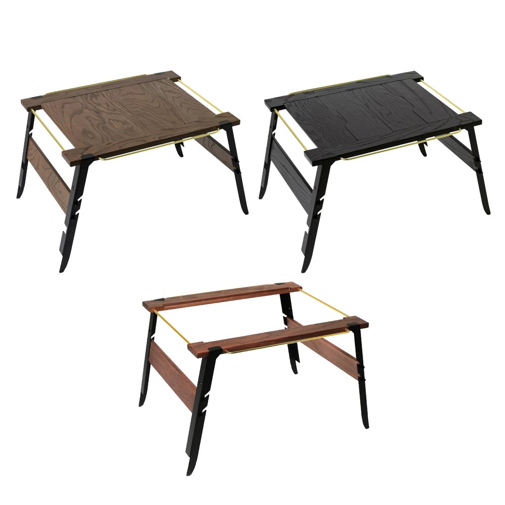 FIELD WORKS】woodtable井桌/胡桃實木桌框限定版(不含單位桌板