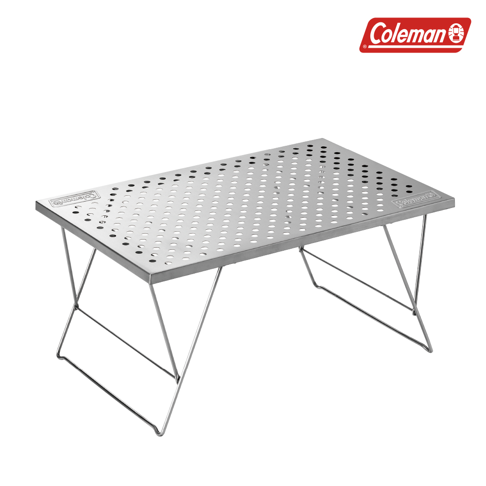 Coleman INFINITY迷你桌 / CM-19644(露營桌 露營邊桌 摺疊桌 不鏽鋼桌 單位桌)
