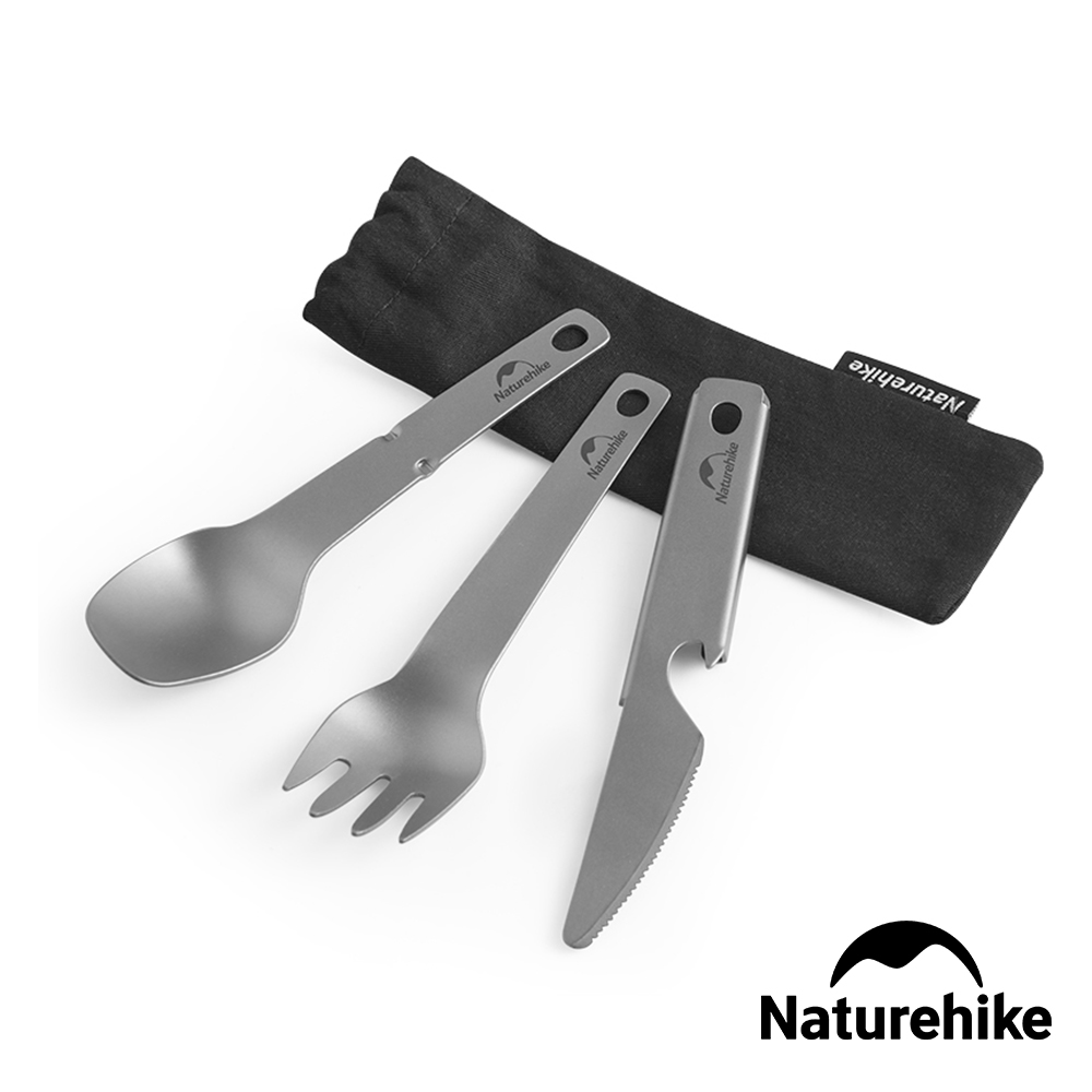 Naturehike 魔手純鈦刀叉匙三件組 CJ017