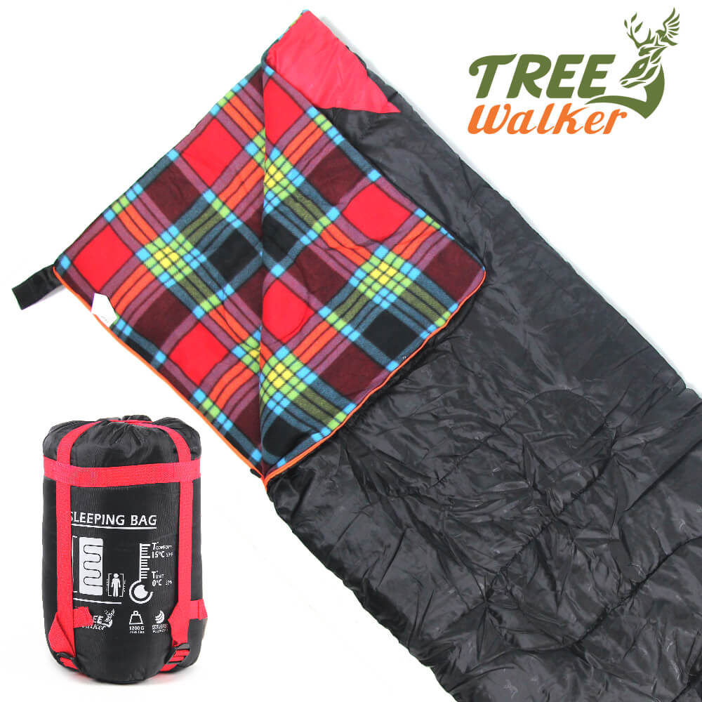 Tree Walker TreeWalker 露遊暖心法蘭絨禦寒睡袋