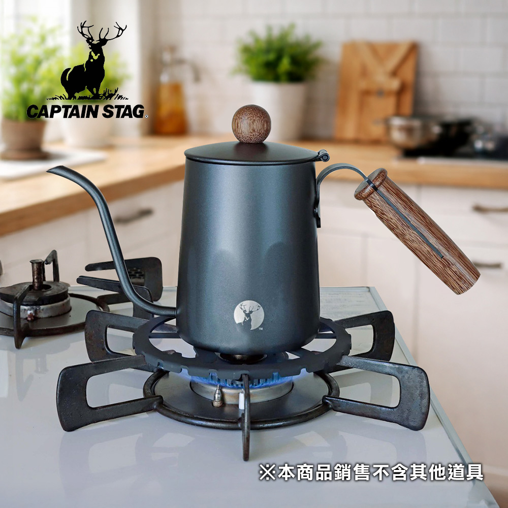 CAPTAIN STAG 鹿牌 日製五德鑄鐵瓦斯爐架(14cm) UF-0039 迷你補助爐架 露營 蜘蛛爐/卡式爐適用