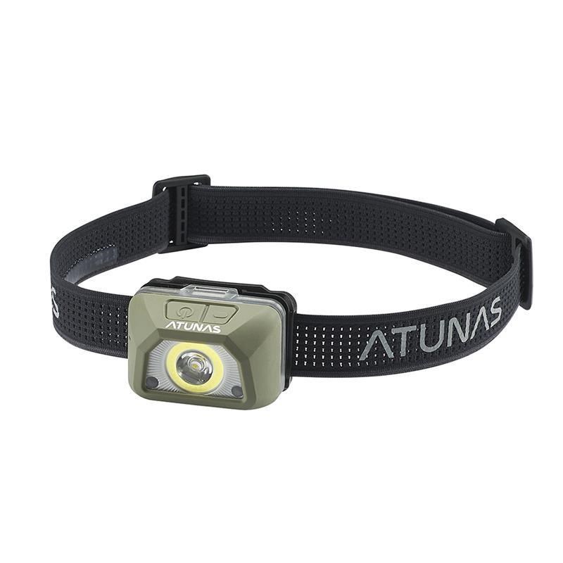 ATUNAS 歐都納 ATUNAS閃電頂規輕量防水頭燈(鋰電+乾電池二用)
