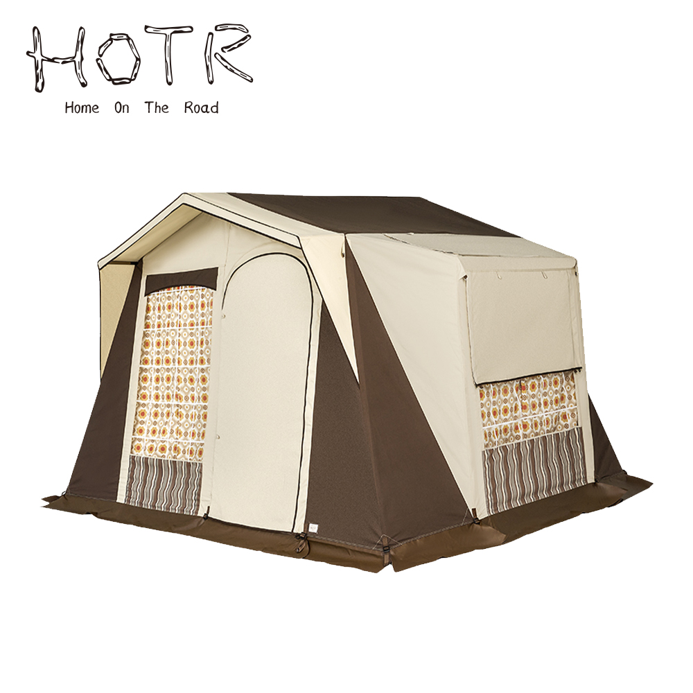 tent-Mar 露營季限時特殺TWO PEAKS CABIN 雙峰帳(TM-200167) TC棉帳高