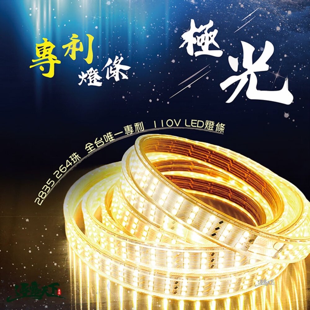 逐露天下 專利極光LED燈條 五米 露營燈條 戶外燈條 LED 燈條 照明燈 露營 逐露天下