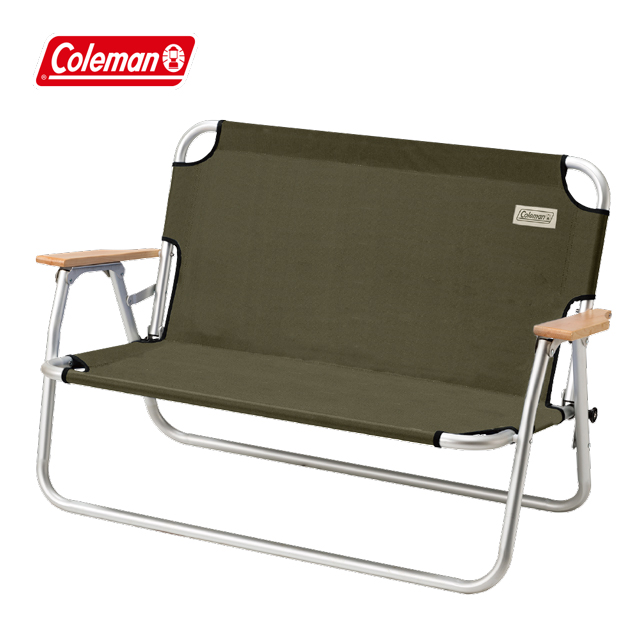 Coleman 輕鬆摺疊長椅 / 綠橄欖 / CM-33807M000