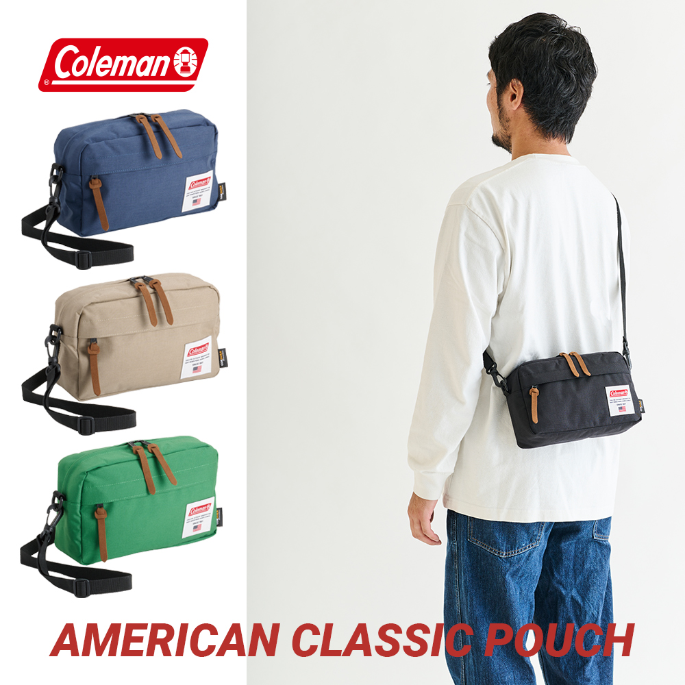 AMERICAN CLASSIC POUCH / 美國經典兩用小物包(隨身包 斜背包 側背包 小包)