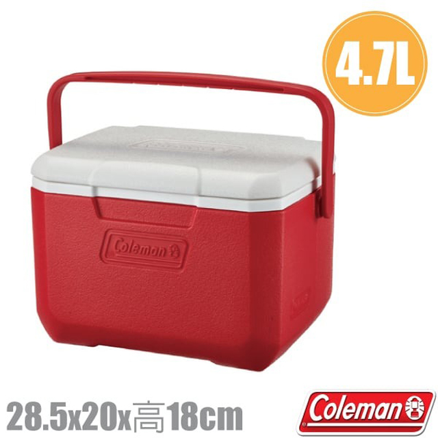 Coleman TAKE 6 高效能行動冰箱.保冷保冰箱.冰筒.冰桶.置物箱.保鮮桶/保溫斷熱設計_CM-33010 美利紅