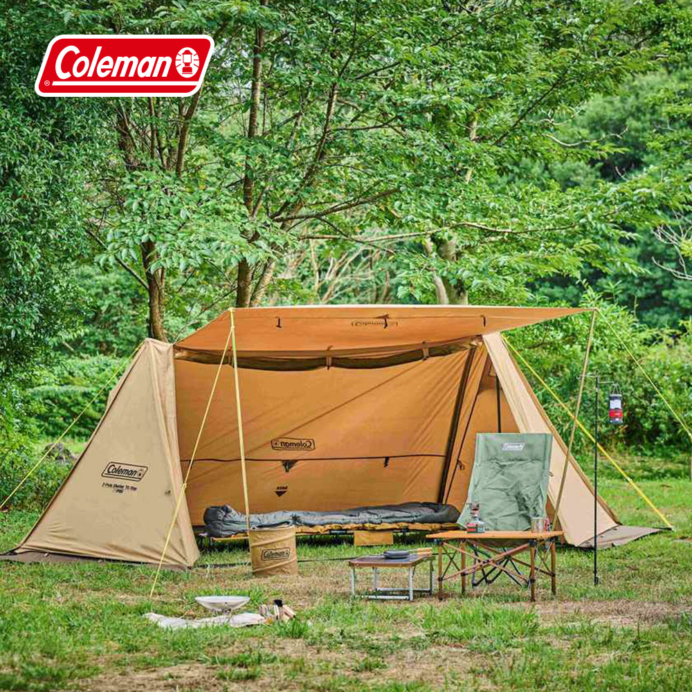 Coleman 雙營柱遮陽帳TX DUO / CM-91010(雙峰帳 基地帳 遮陽帳 客廳帳)