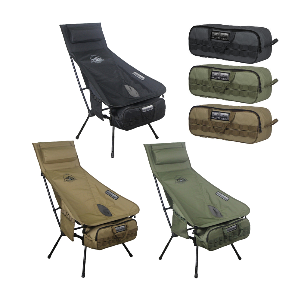 Camping Ace 野樂  黑森戰術太空躺椅ARC-6T.高背月亮椅 露營折疊椅 戶外休閒椅 野營釣魚椅 輕量戰術椅