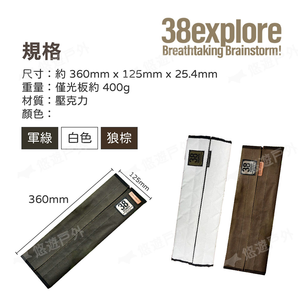 38explore LUMICO 導光板使用天板　OD 38explore LUMICO 導光板使用天板 OD