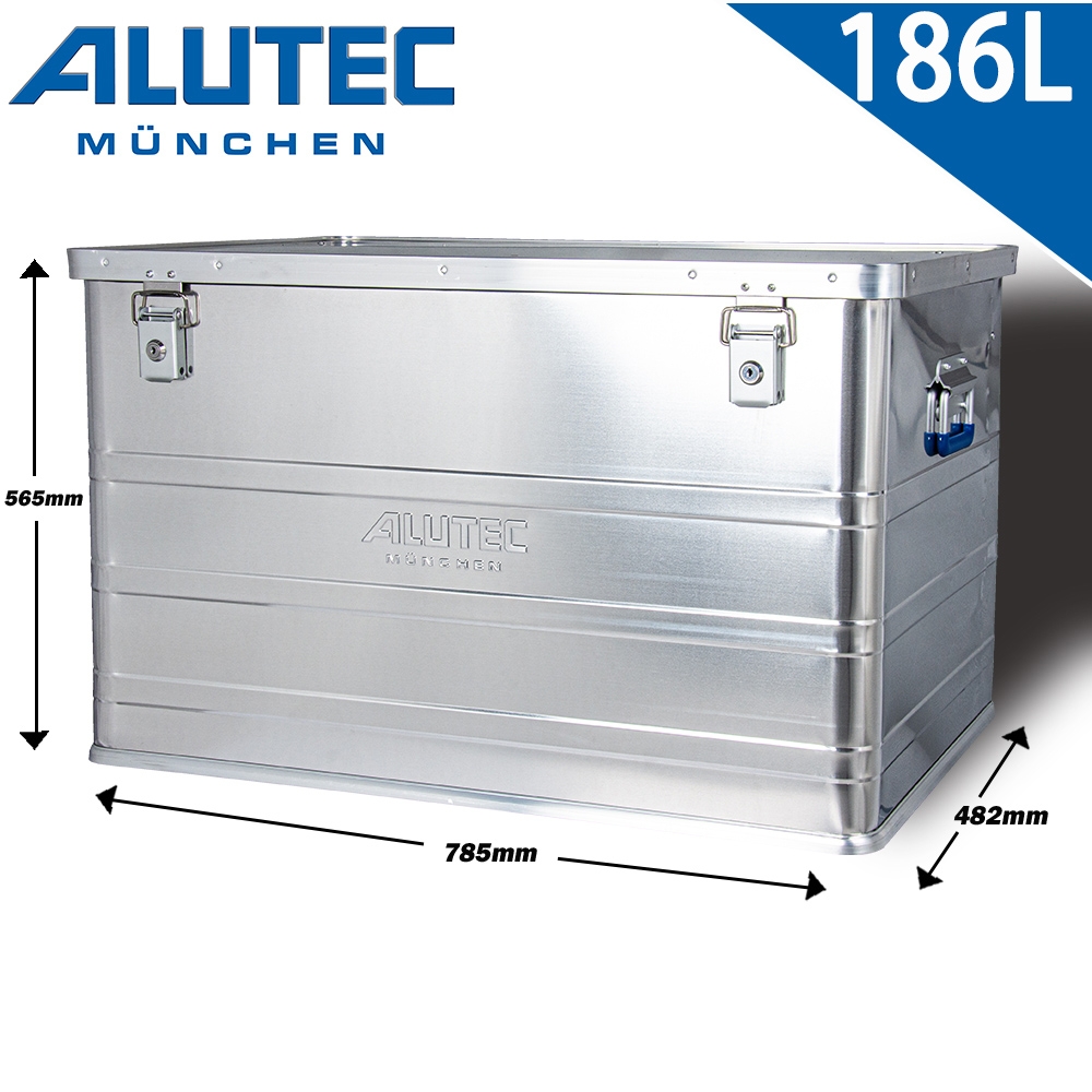 ALUTEC ALUTEC德國鋁箱 德國-輕量化鋁箱 工具收納 露營收納 (186L)