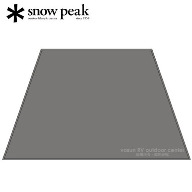 Snow Peak 【日本 】加長型客廳帳Pro-專用地布/搭配TP-660/耐水壓1,800mm_TP-660-1